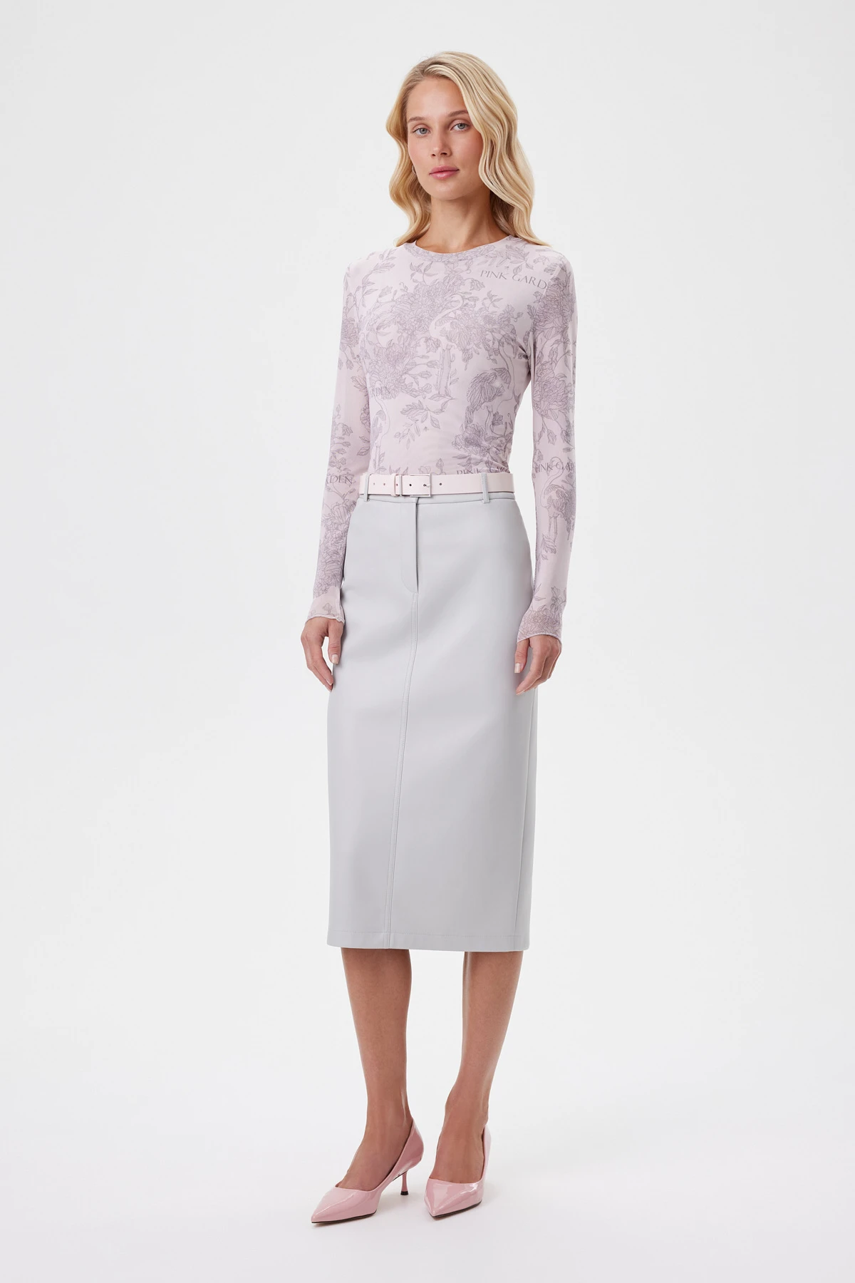 Юбка серая «Семейные ценности» 2