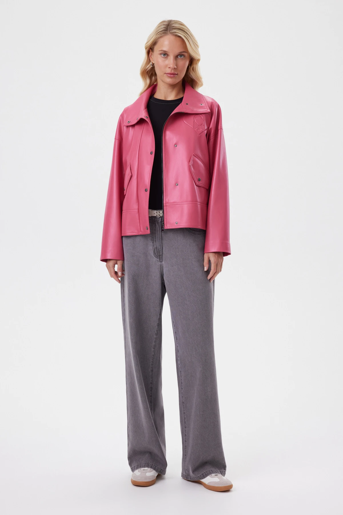 Куртка розовая "Семейные ценности" 2