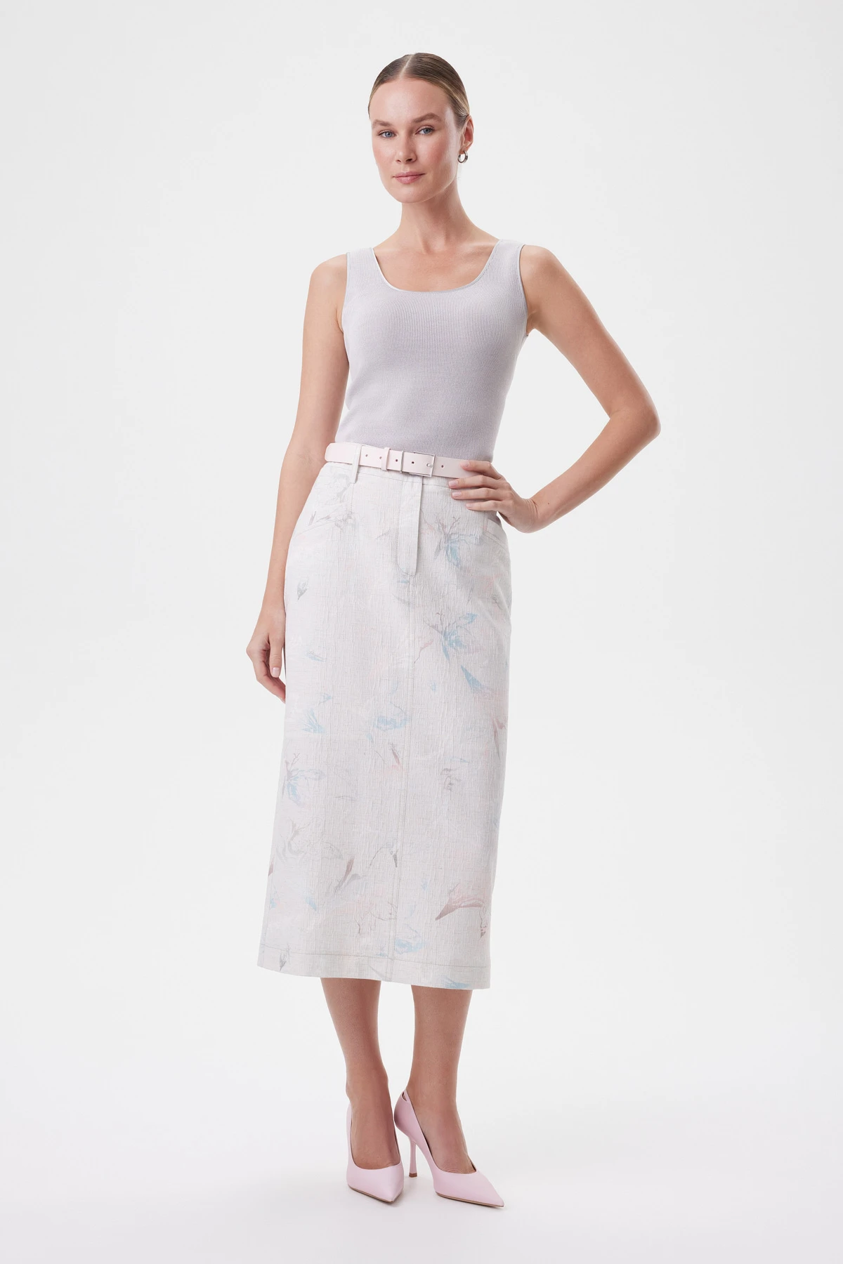 Топ вязаный «Осязание» 2