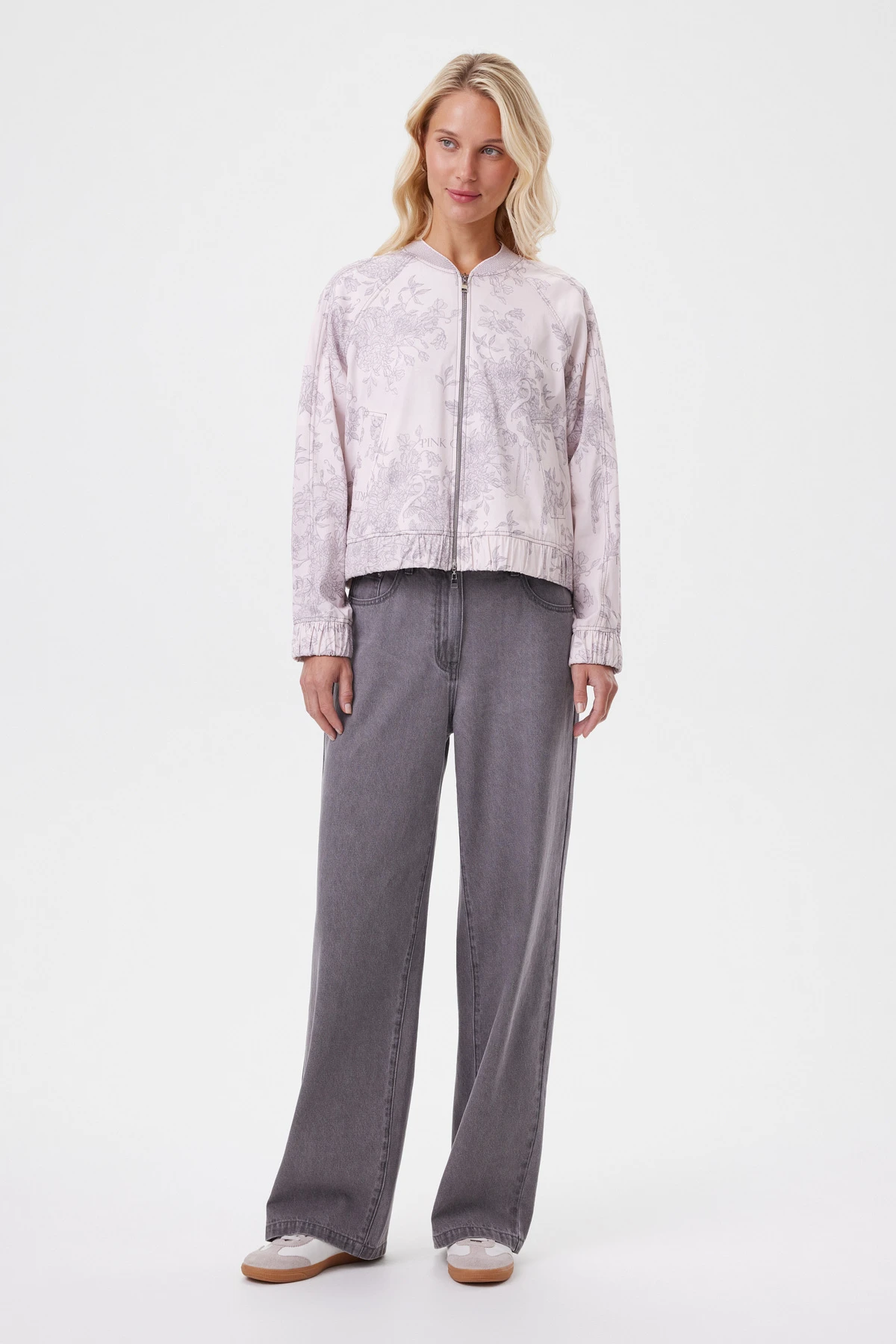 Блузон на молнии "Розовые мечты" 6