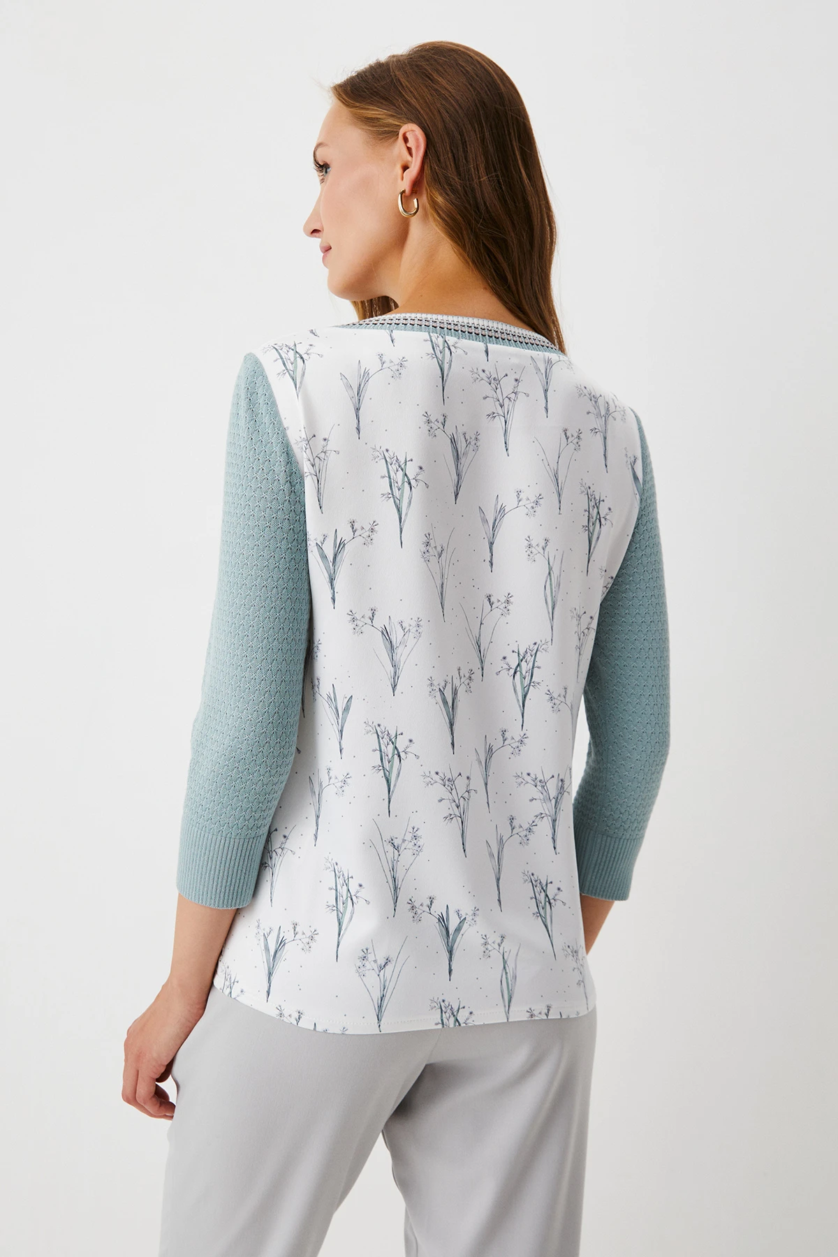 Джемпер "Морской веер" 2