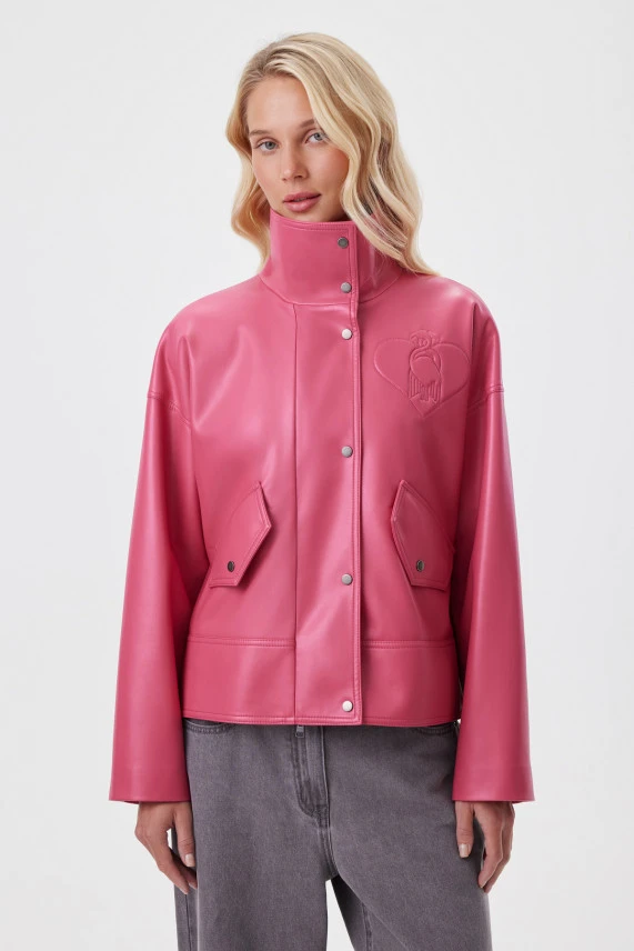 Куртка розовая "Семейные ценности"