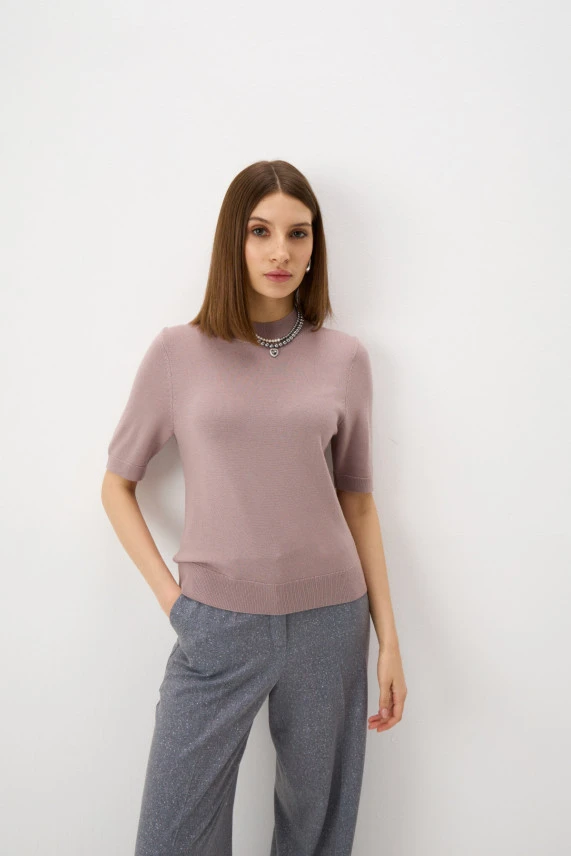 Джемпер кофейный