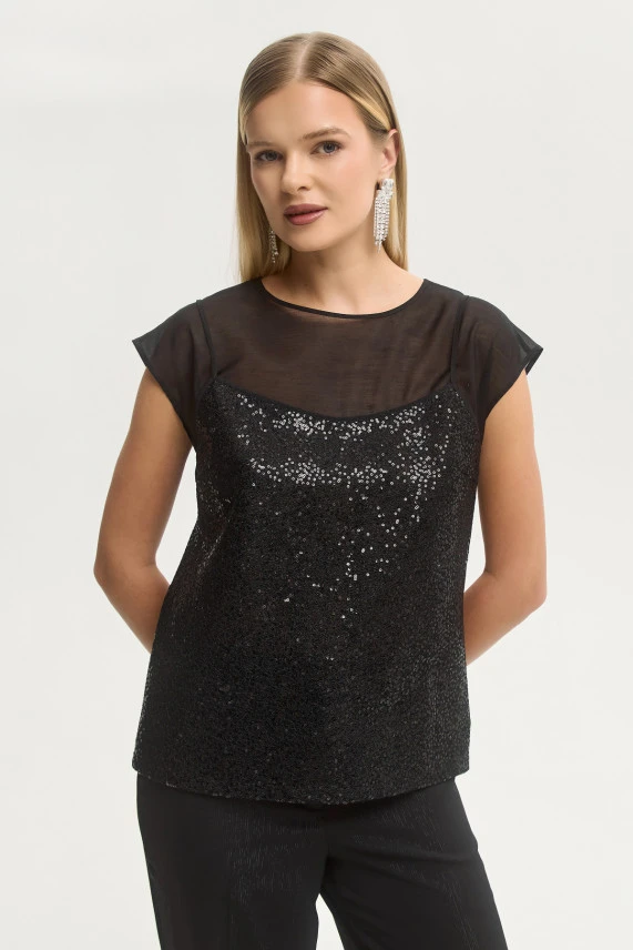 Блузка "Поэзия ночи"