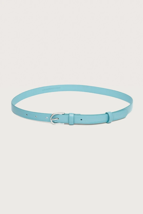 Пояс AB бирюзовый 2 см