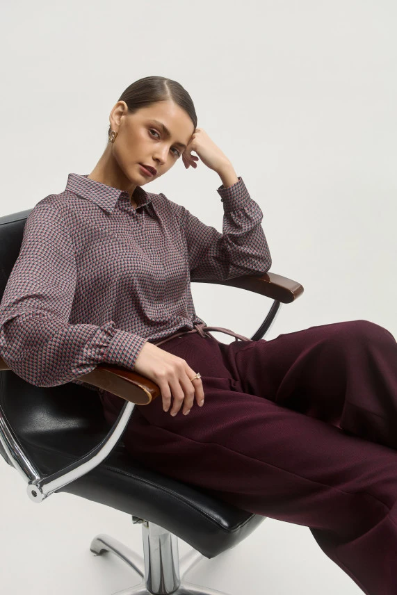 Блузка "Созвездие фламинго"