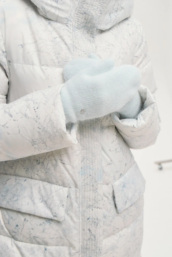 Варежки "Снежное небо"