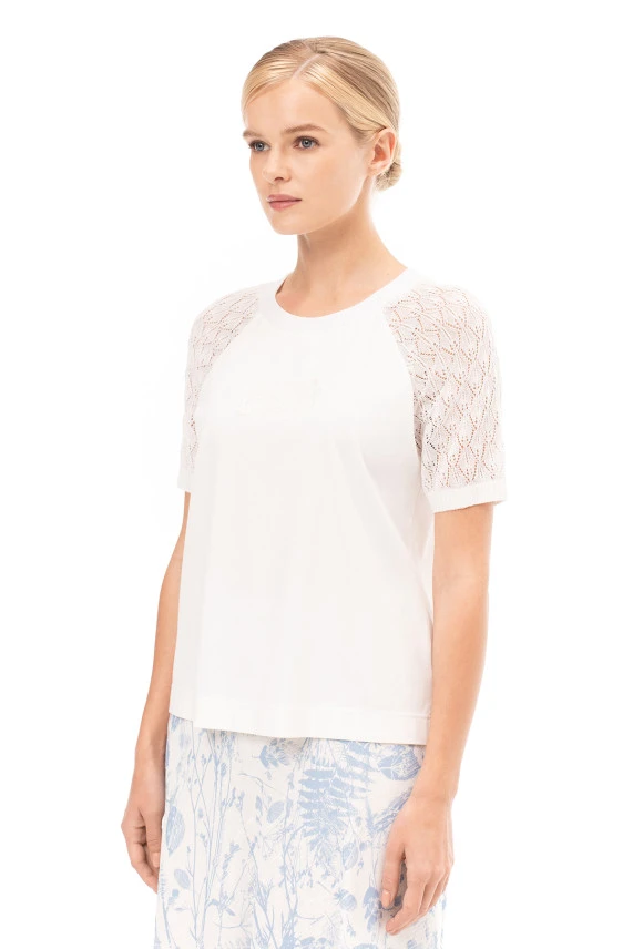 Блузка "Ажурное солнце"