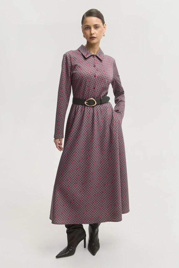  Платье "Созвездие фламинго"