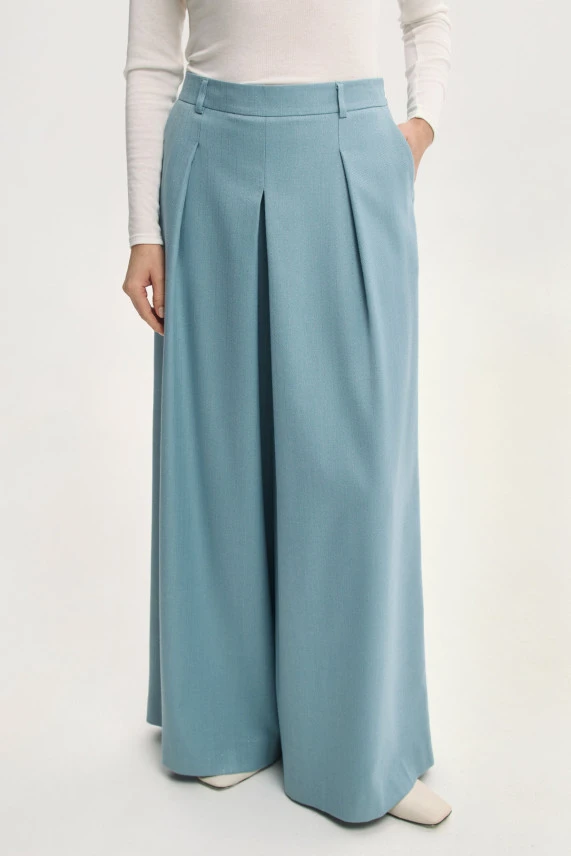 Брюки широкие "Аквамарин"