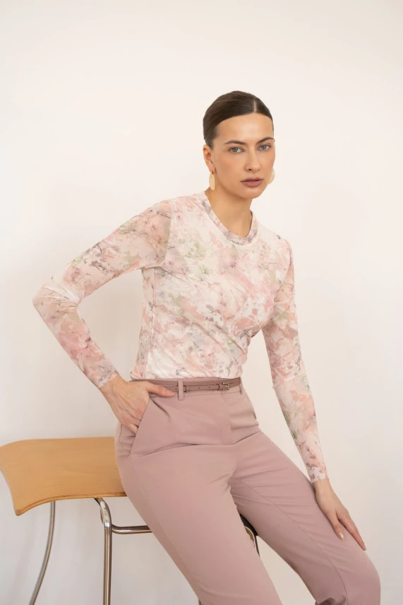 Лонгслив "Акварельное вдохновение"