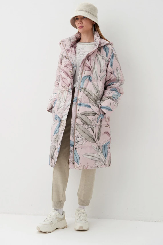 Пуховик "Танец природы"