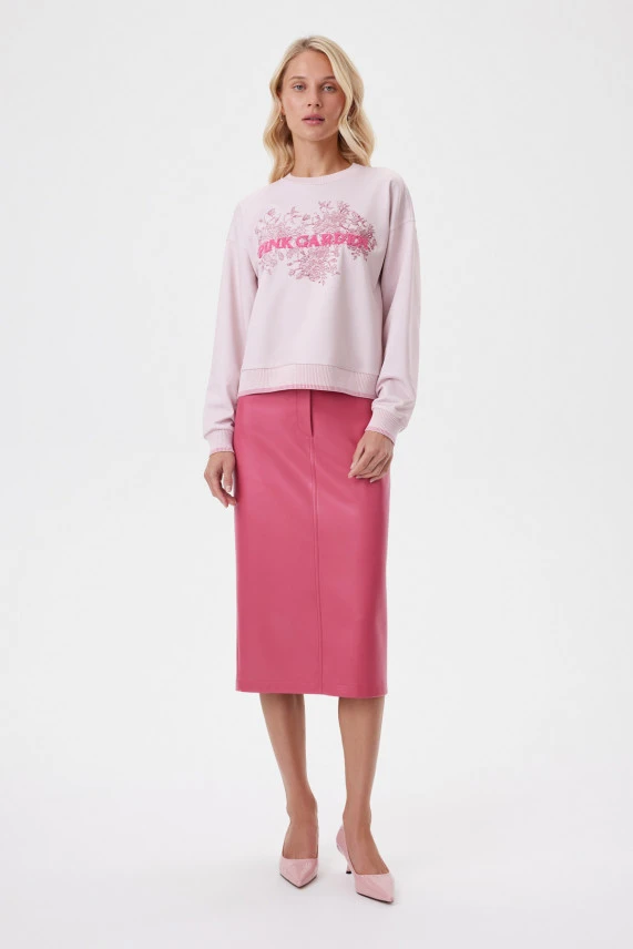 Юбка розовая "Семейные ценности"