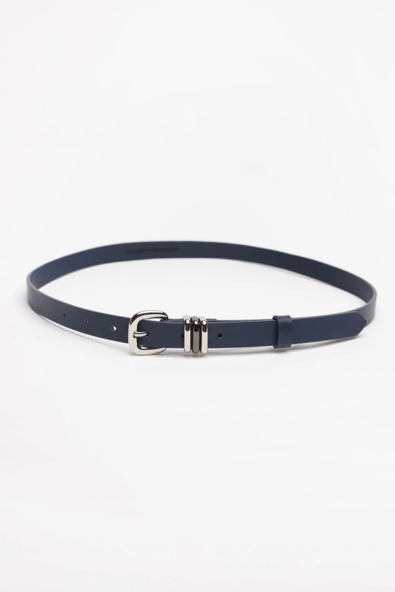 Пояс АB синий 2 см