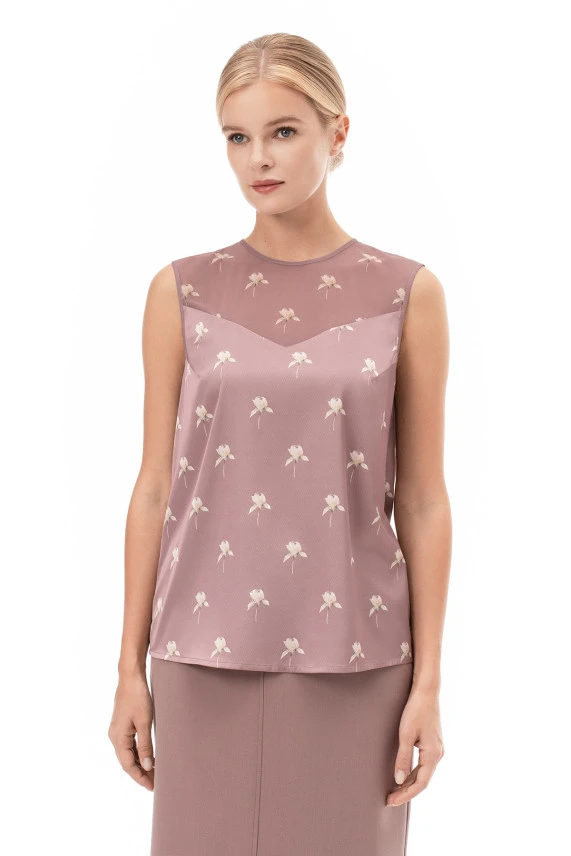 Топ тёмный "Мелодия утра"