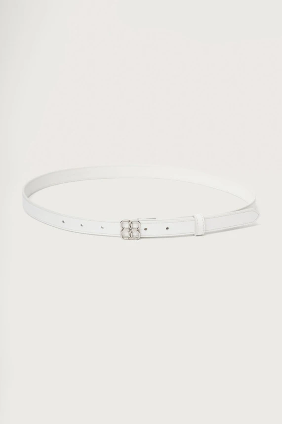 Пояс AB "88" белый 2 см