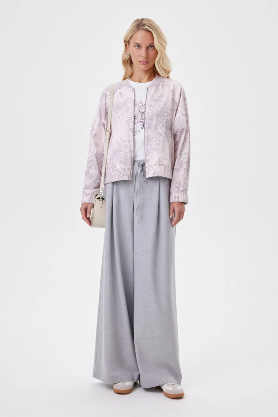 Брюки серые