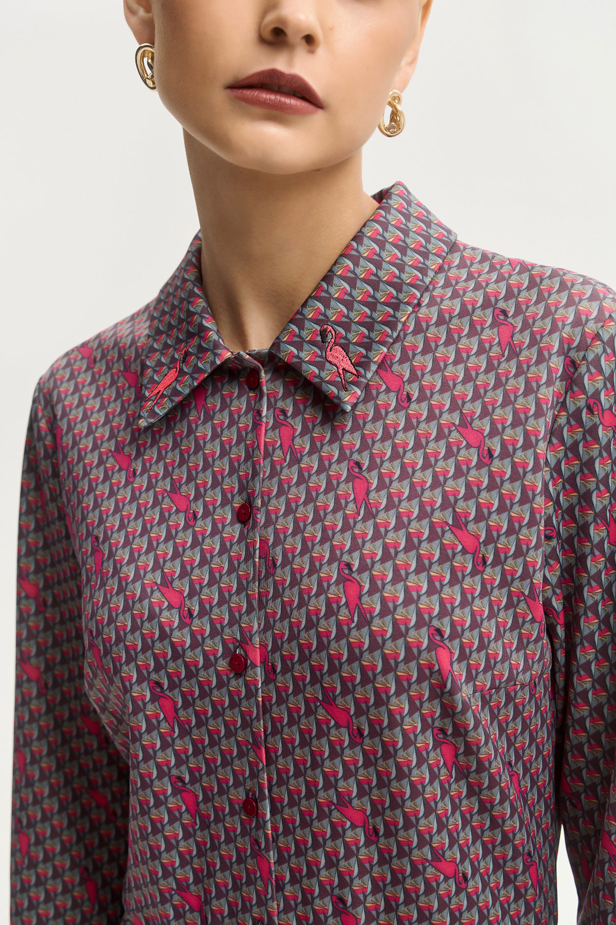  Платье &quot;Созвездие фламинго&quot; 3