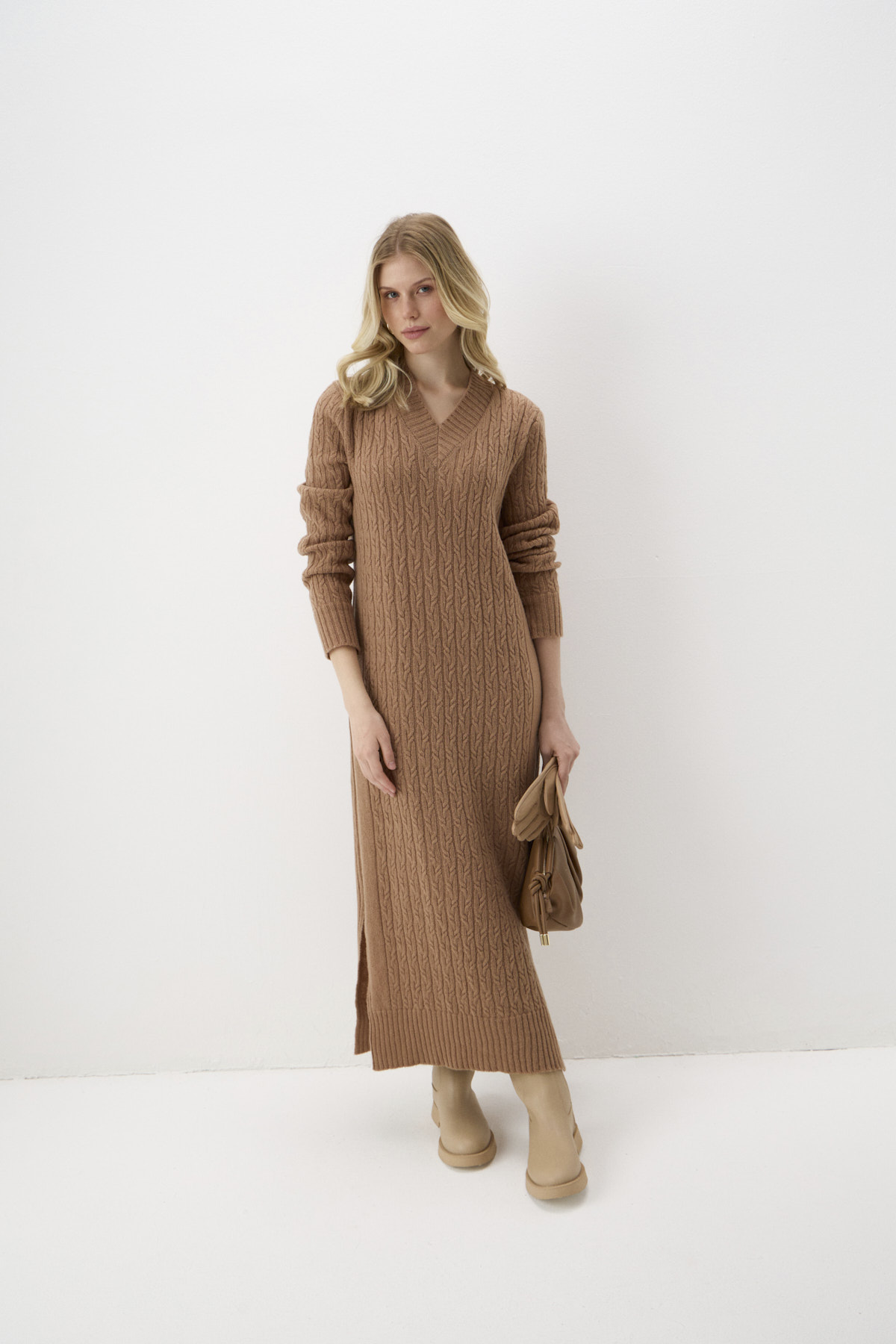 Платье вязаное &quot;Теплые тайны&quot; 6