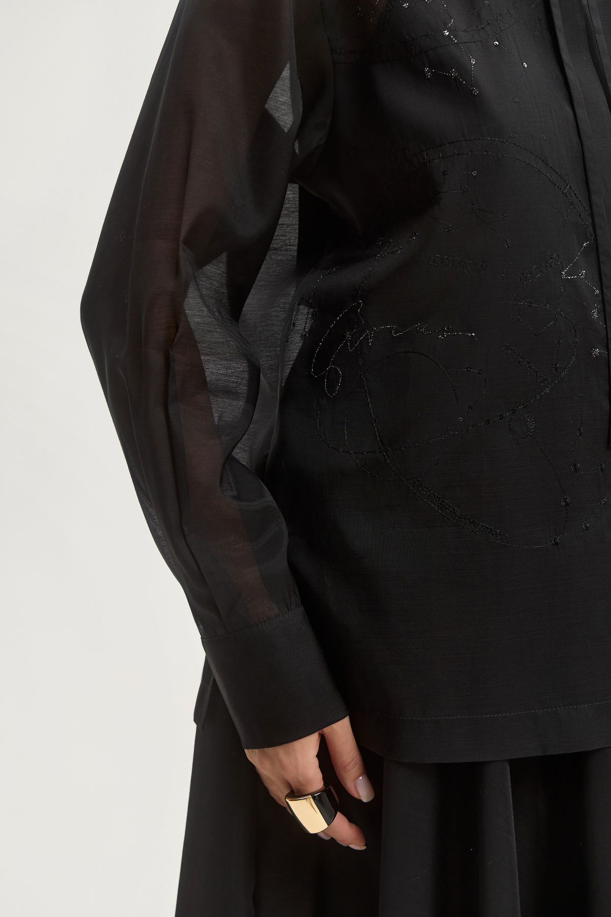 Рубашка &quot;Поэзия ночи&quot; 3