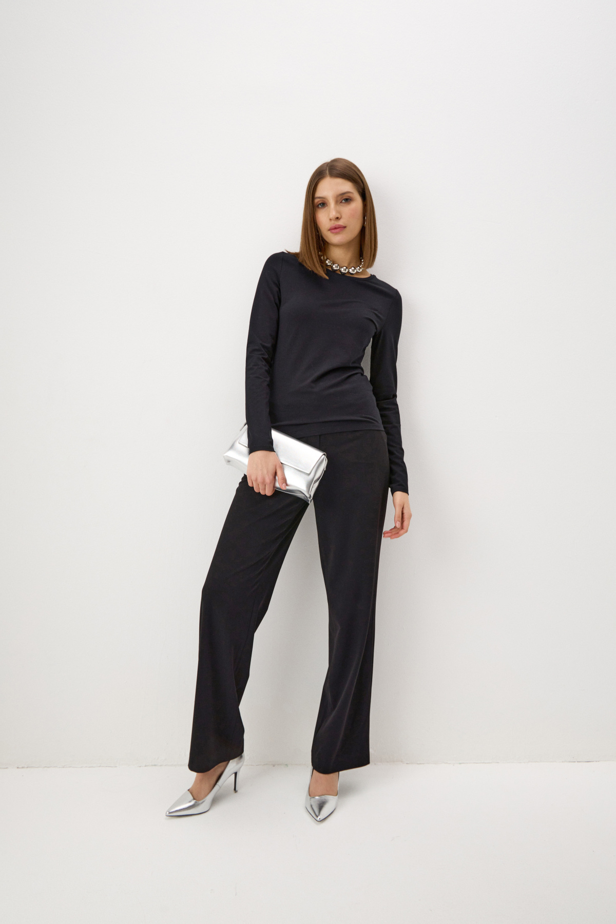 Лонгслив черный 3