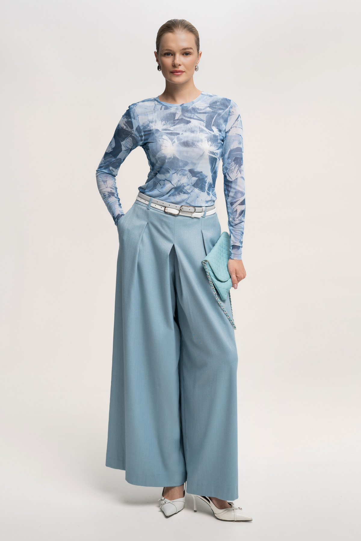 Брюки широкие &quot;Аквамарин&quot; 7