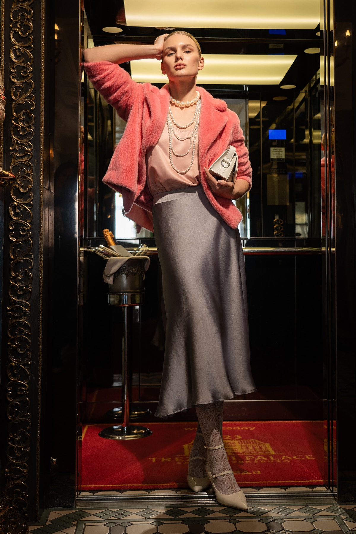 Шуба &quot;Возвращение фламинго&quot; 2