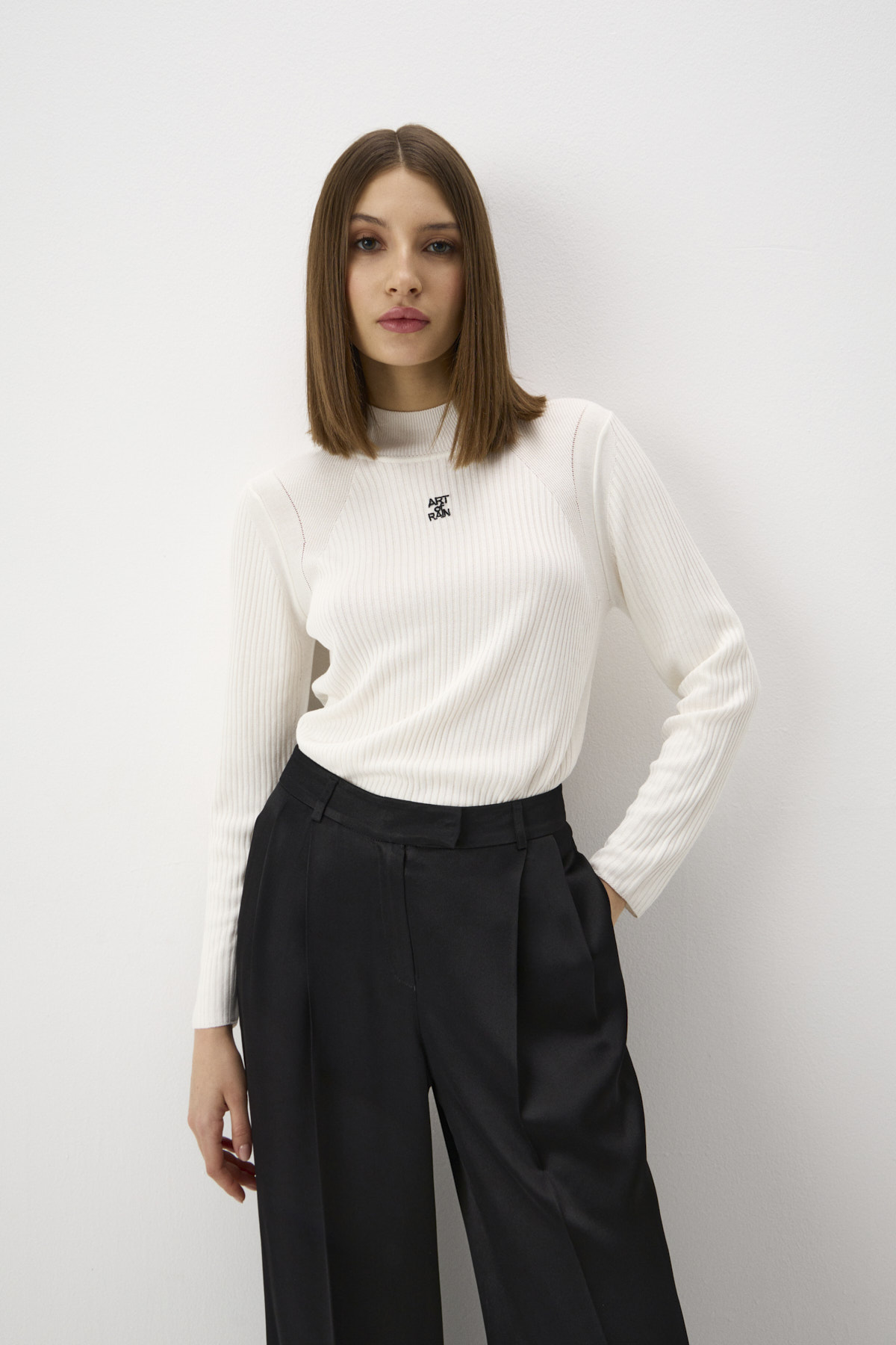 Водолазка вязаная &quot;Искусство города&quot; 4