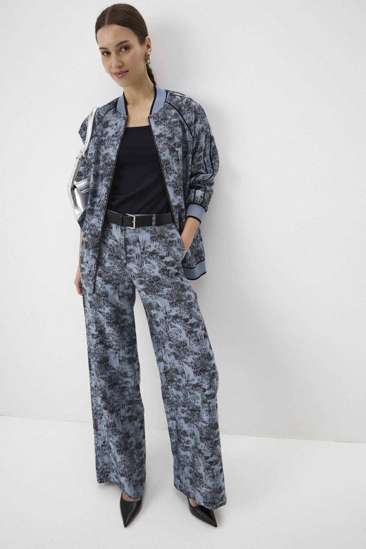 Брюки &quot;Гравюры северной сказки&quot; 4