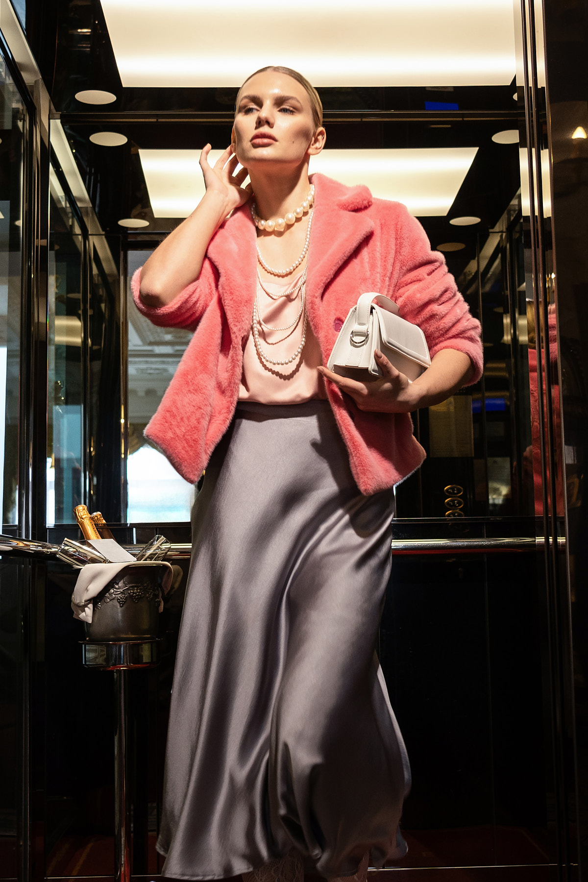 Шуба &quot;Возвращение фламинго&quot; 1