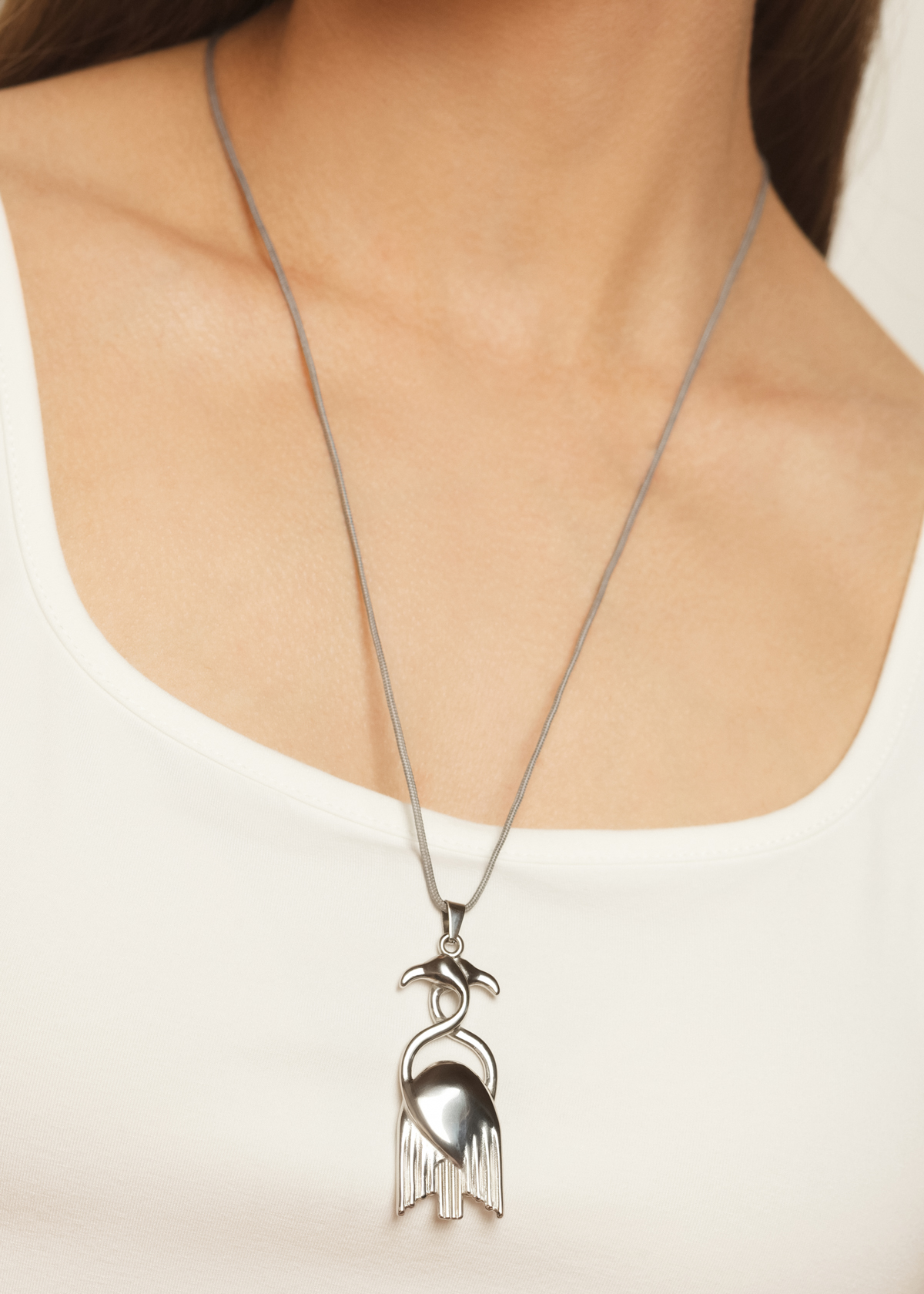 Кулон &quot;Фламинго&quot; с чехлом 1