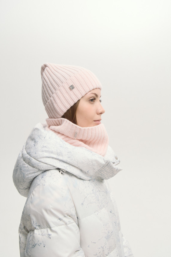 Шапка &quot;Розовый мёд&quot;