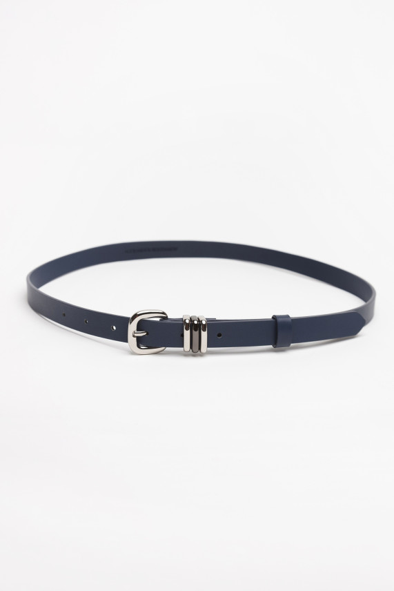 Пояс АB синий 2 см