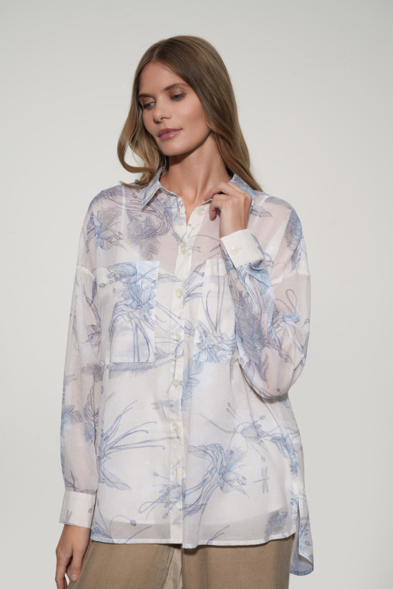 Рубашка "Летний этюд"