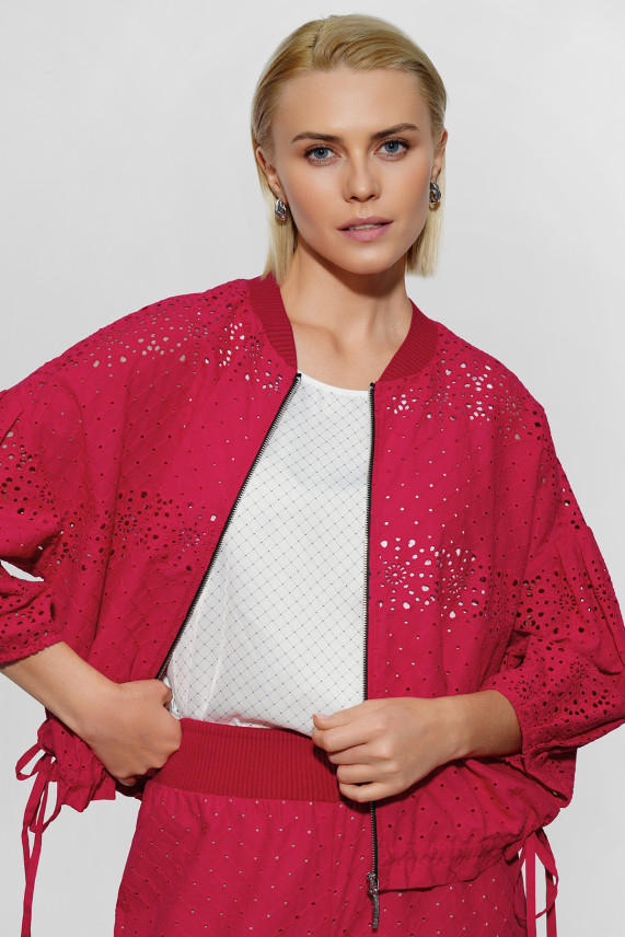 Бомбер шитьё &quot;Ягодный микс&quot;