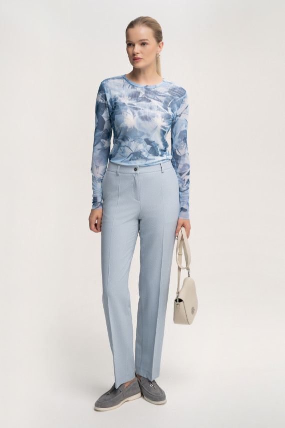 Брюки &quot;Голубая орхидея&quot;