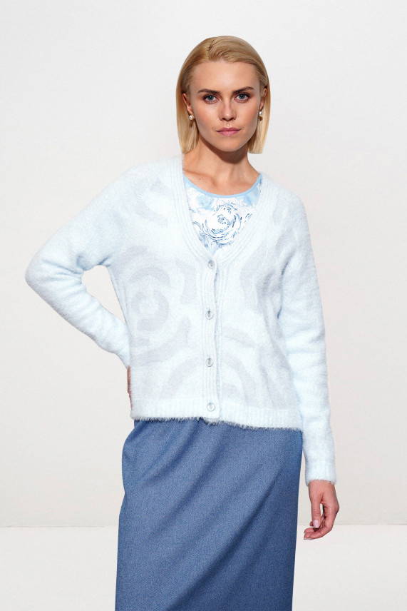 Кардиган &quot;Гравюры северной сказки&quot;