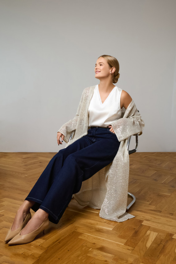 Джинсы темно-синие