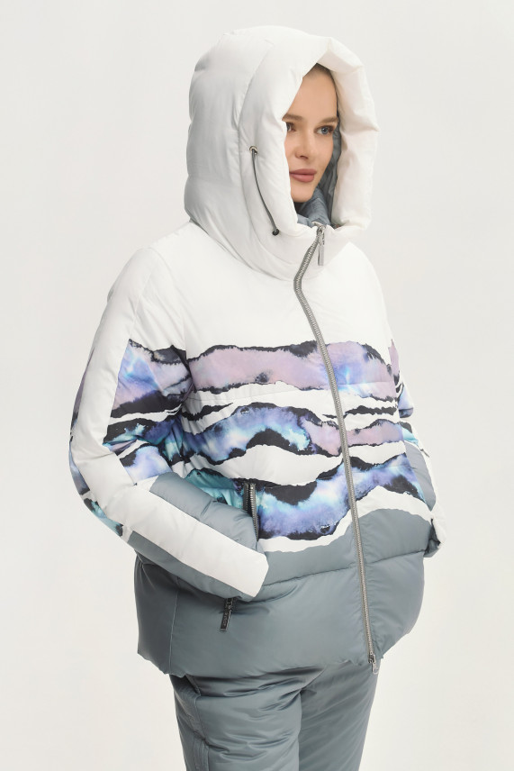 Куртка &quot;Акварельная фантазия&quot;