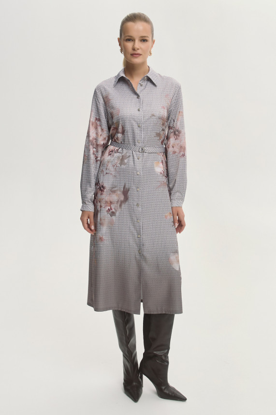 Платье-рубашка &quot;Звёздная вуаль&quot;