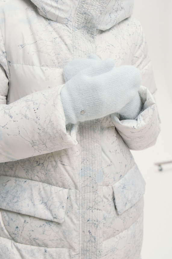 Варежки &quot;Снежное небо&quot;