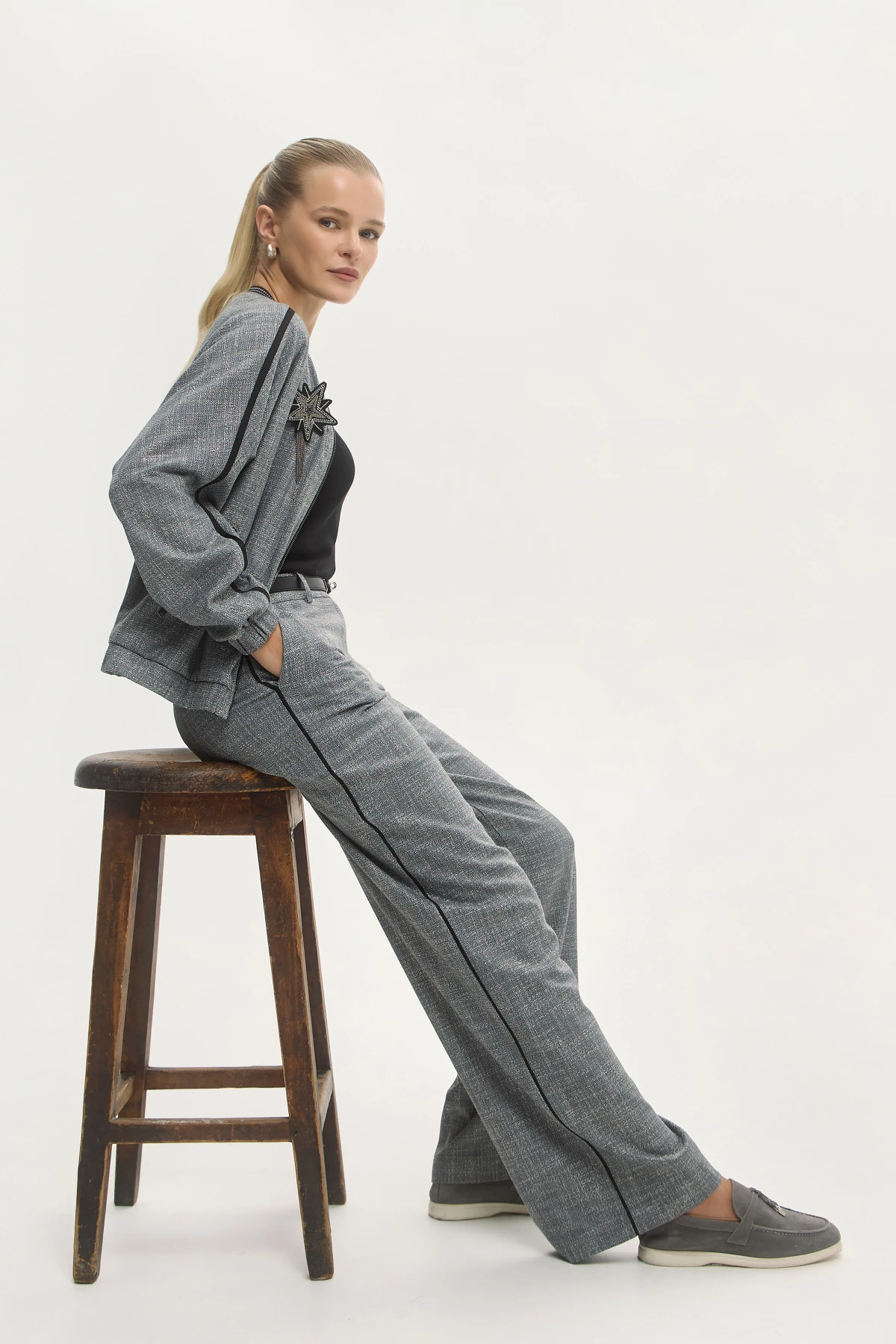 Брюки &quot;Серебряная даль&quot; 0