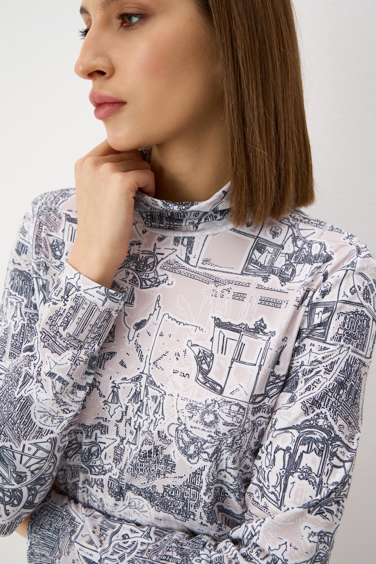 Водолазка &quot;Питерская прогулка&quot; 1