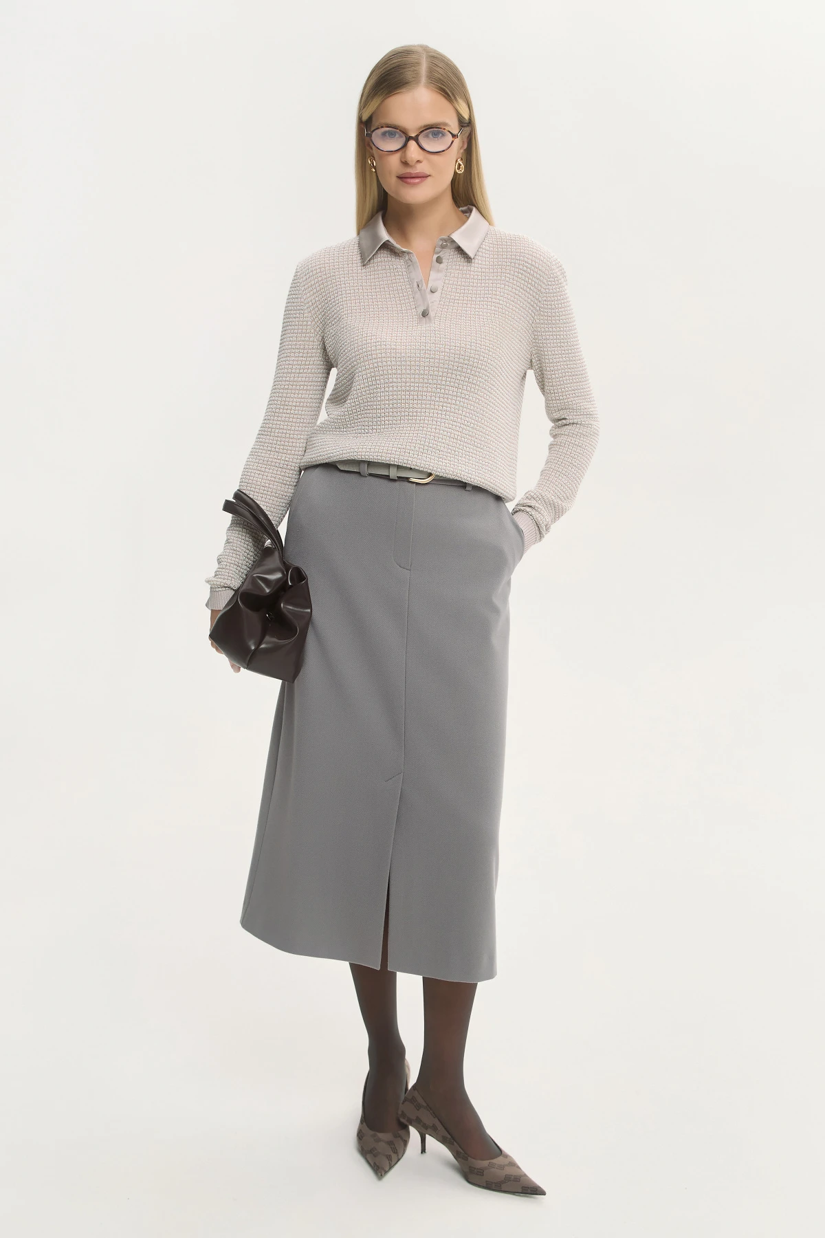 Джемпер поло &quot;Тёплый туман&quot; 7