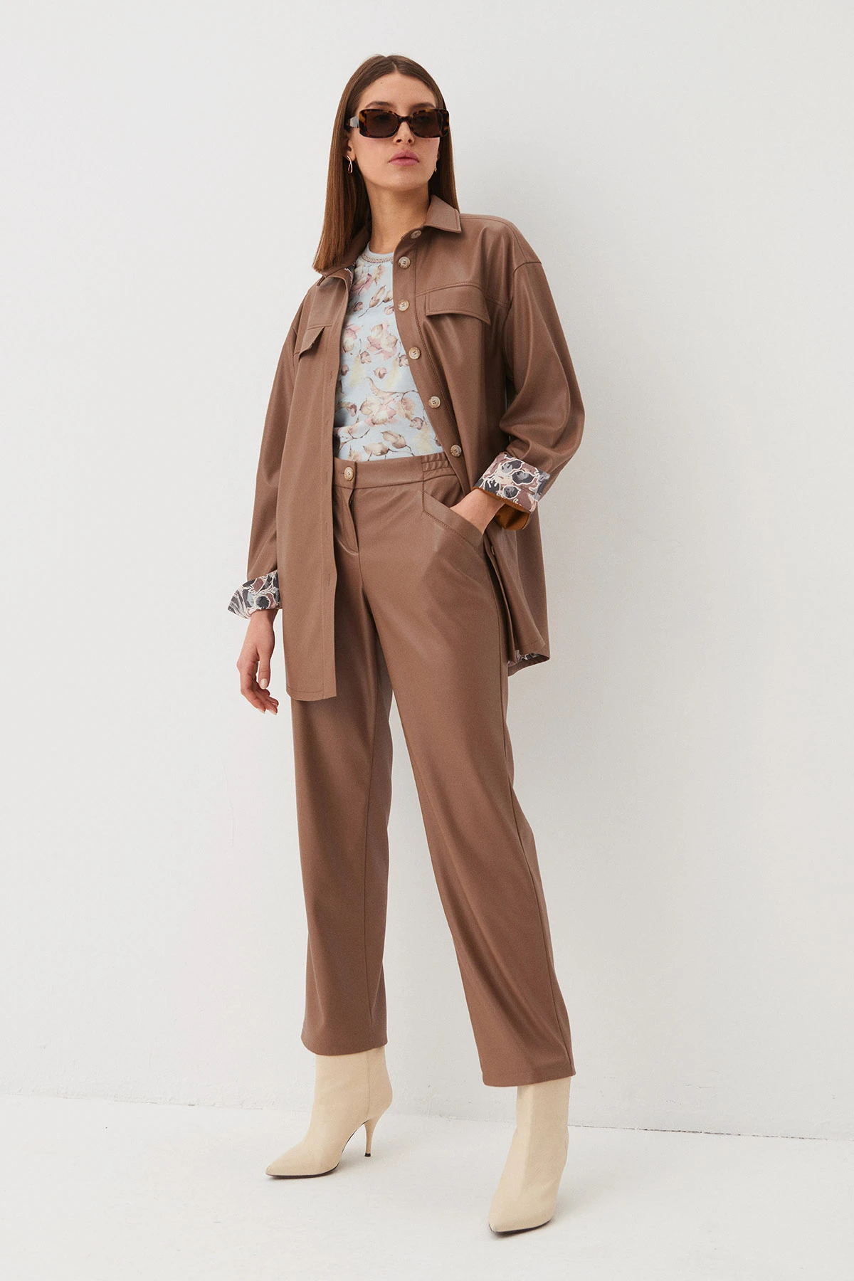 Джемпер "Осенний променад" 4