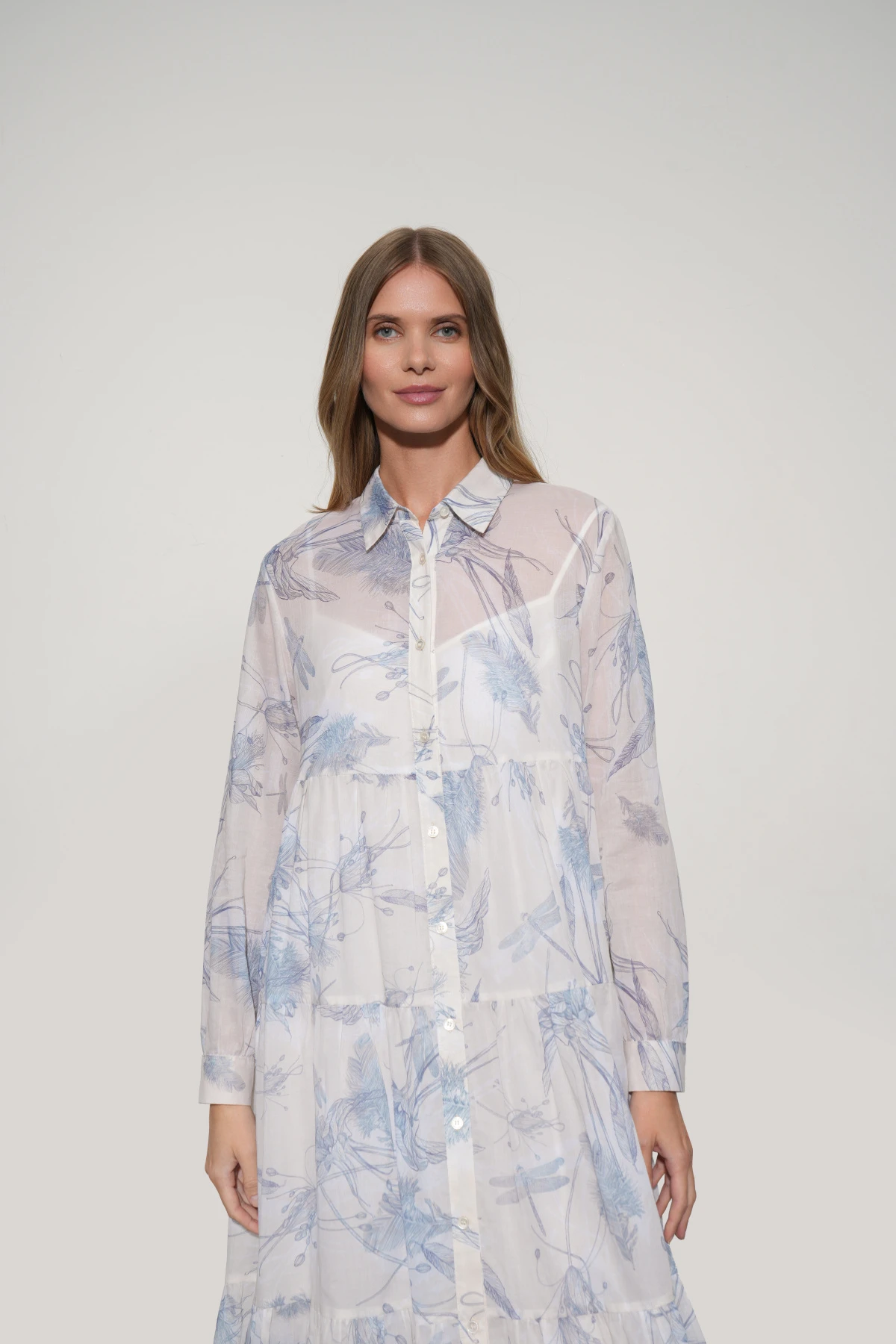Платье-рубашка &quot;Летний этюд&quot; 3