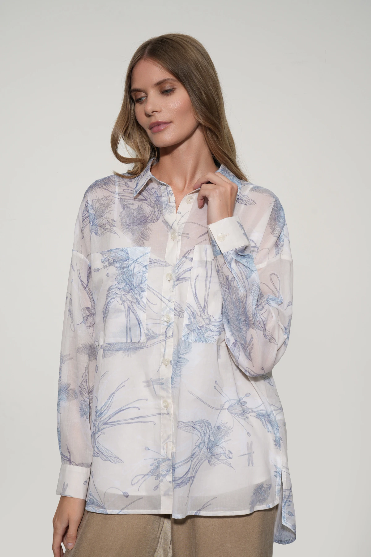 Рубашка &quot;Летний этюд&quot; 0