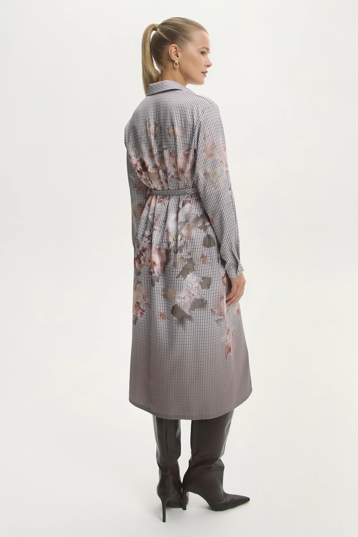 Платье-рубашка &quot;Звёздная вуаль&quot; 1