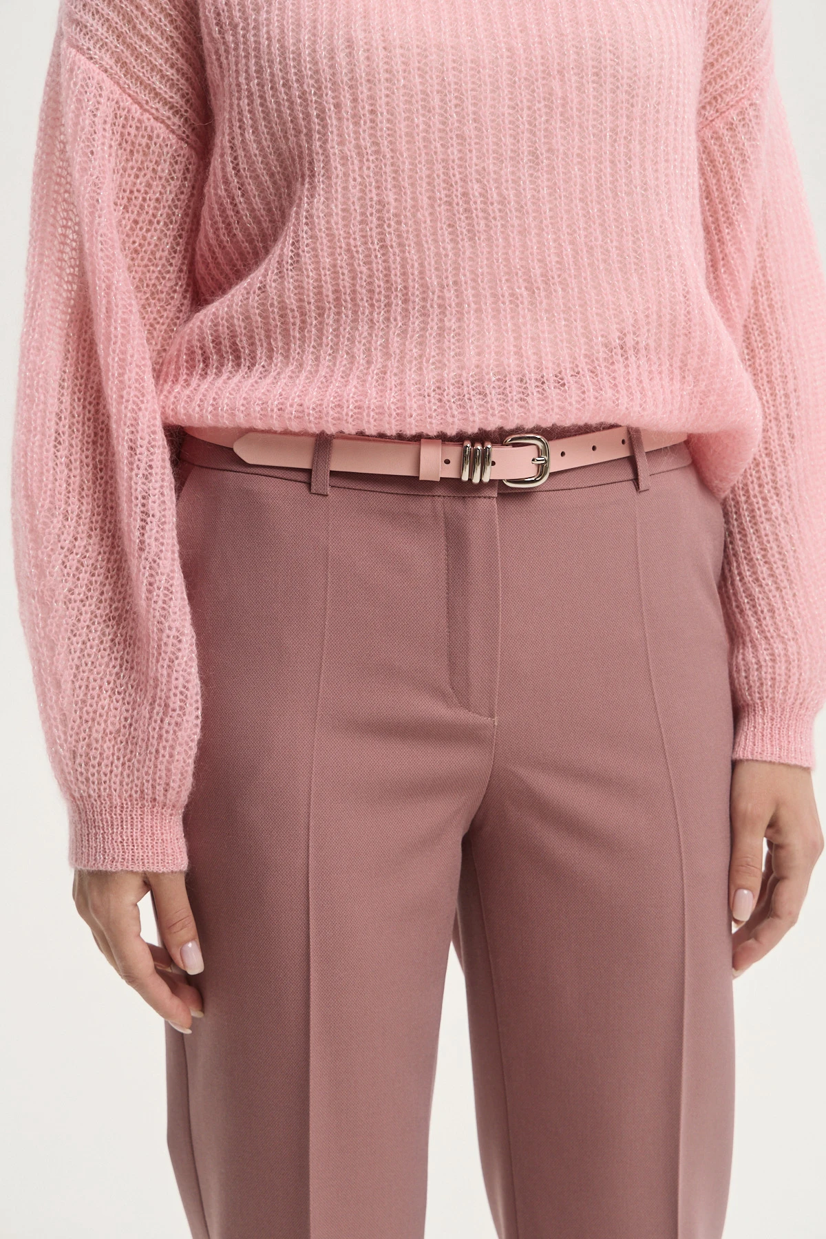 Пояс АB розовый 2 см 1