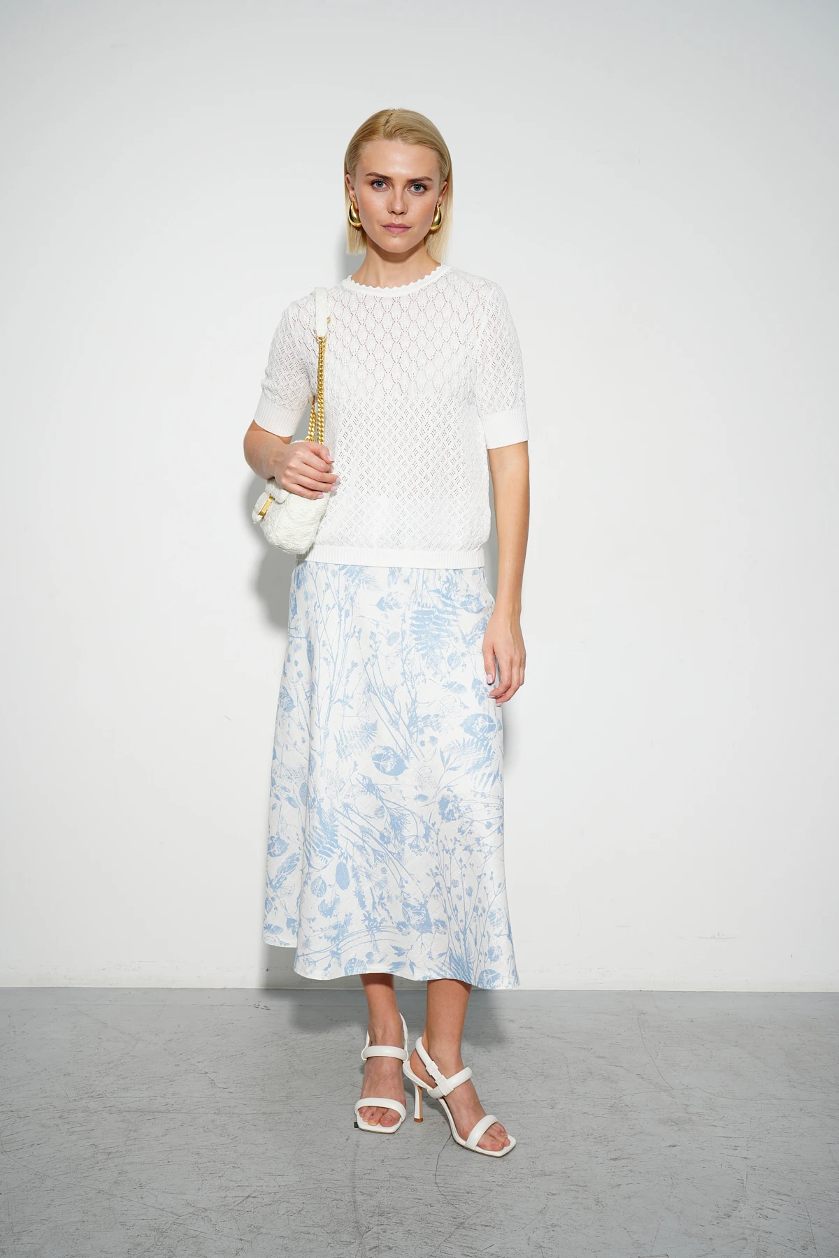 Юбка &quot;Льняной гербарий&quot; 0